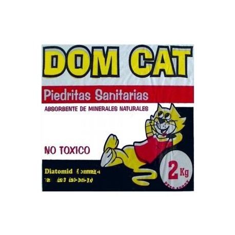 Piedritas Sanitarias Para Gatos Dom Cat Diatomid Diatomita Tierra de Diatomeas