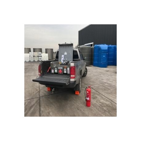 Estanque Transportable Diésel modelo TruckMaster 200 L certificado SEC con kit de seguridad
