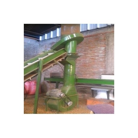 estractor de polva y cascarilla