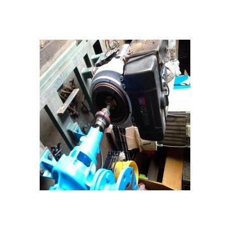 Bomba de agua con motor diesel