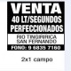 VENTA DERECHOS DE AGUA