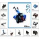 Motocultivador Italiano BCS 738 Powersafe