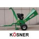 Chipeadora de Madera Gasolina Marca Kösner Motor 15 HP