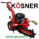 Zanjadora Marca Kösner Motor 7 HP