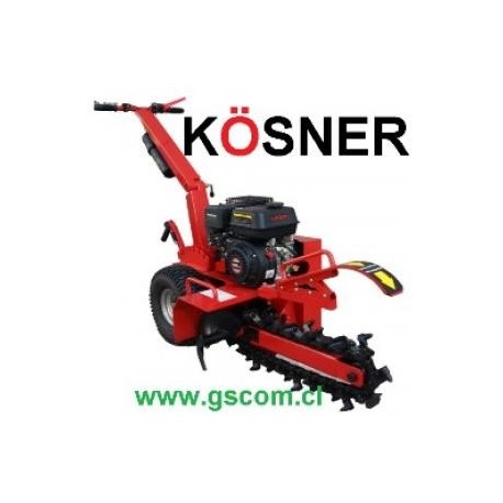 Zanjadora Marca Kösner Motor 7 HP