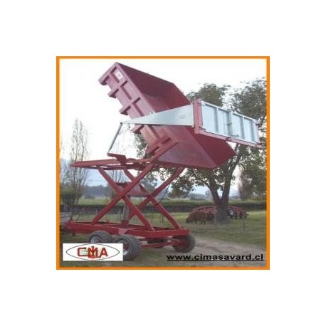 Carro Tolva Tijera 2.500 / 5.000 Kg.