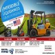 LIQUIDAMOS GRUAS HORQUILLA IMPORTADAS USA. SEMI NUEVAS.