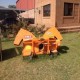 Trituradora para restos de podas con localizador.