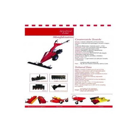 Segadora de produccion italiana