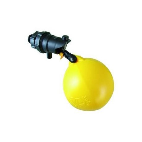 Válvula JOBE ROJO 20mm AC con flotador . Para llenado de estanques y bebederos.