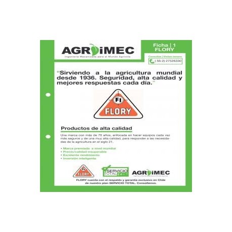 BARREDORAS Y RECOGEDORAS PARA NOGALES ALMENDROS Y AVELLANOS EUROPEOS MARCA FLORY INDUSTRIES USA.