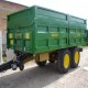 Carro agricola tandem de 15,8m3 con volteo posterior hidráulico