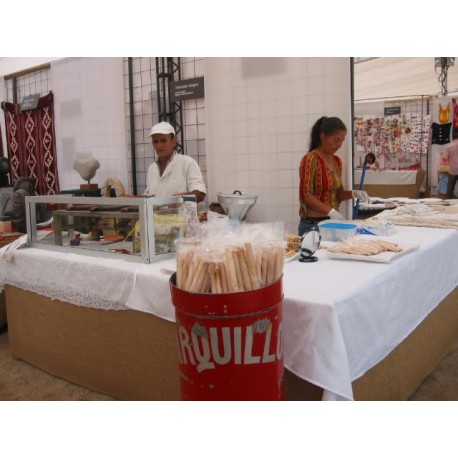Barquillos y cuchufli artesanales