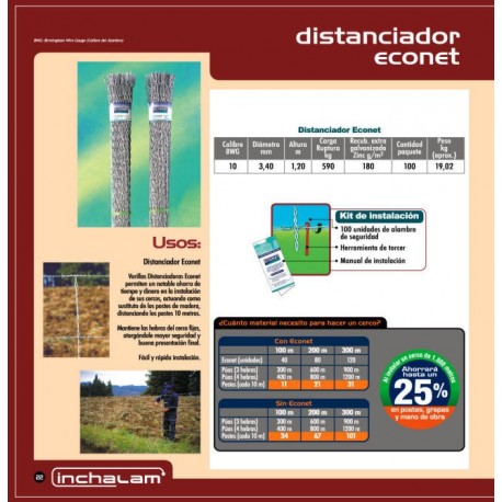 Distanciador Econet