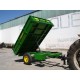 Carro agrícola 4000 kg de un eje con volteo posterior hidráulico