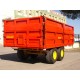 Carro agricola 8000 kg tandem con volteo posterior hidraulico