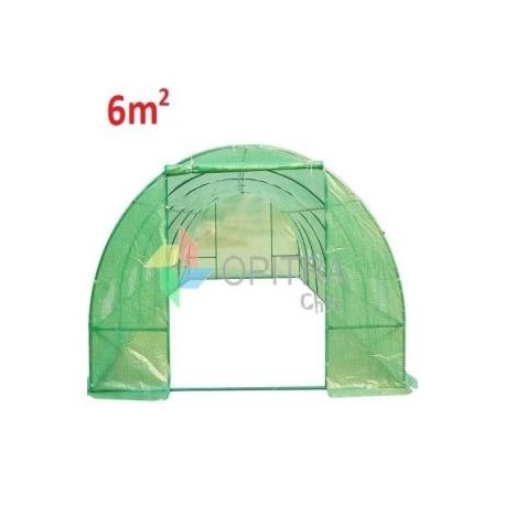 Invernadero Armable Tunel 6 metros cuadrados Profesional