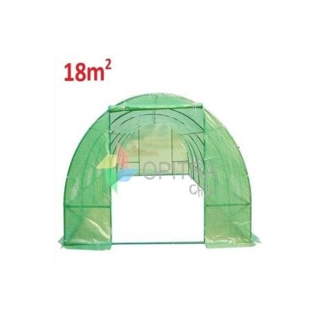Invernadero Armable Tunel 18 metros cuadrados Profesional