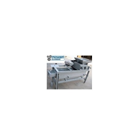 Partidora de almendras avellanas + harnero 400kg/h seleccionadora