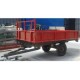 Carro arrastre 2 ruedas volteador 2.5T para tractor