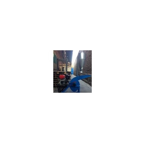 Molino de granos y forraje gasolina 15hp con cyclon maiz bencinero trituradora chancador*