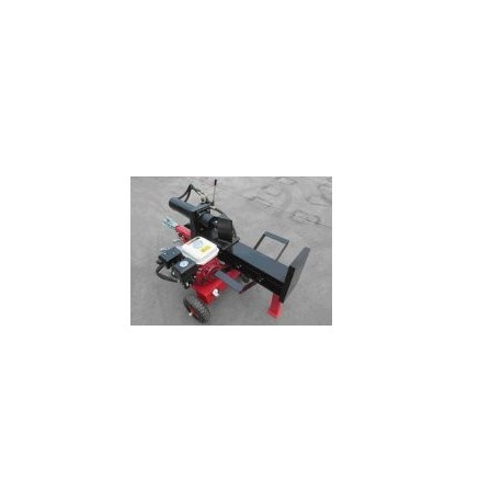 Astilladora de Lena horizontal 6.5hp gasolina Partidora, picadora, cortadora bencinera