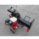 Astilladora de Lena horizontal 6.5hp gasolina Partidora, picadora, cortadora bencinera