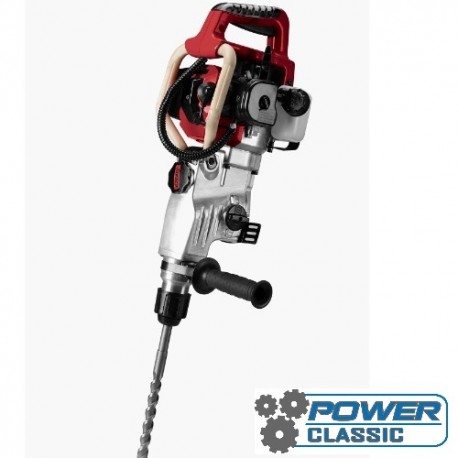 Taladro percutor rotomartillo gasolina 33cc 10.5kg demoledor motoperforador kangoo becinero