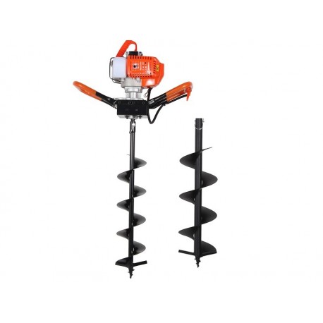 Ahoyador PLUSS 52 cc 2t dos brocas 15 y 20 cm x 1 mt