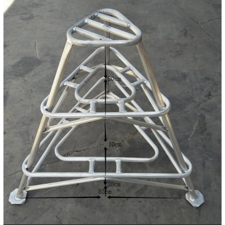 PISOS DE ALUMINIO 3 PELDAÑOS PR