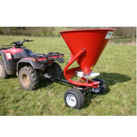 Carro Abonador Esparcidor para ATV 210L fertilizadora, abonador de tiro