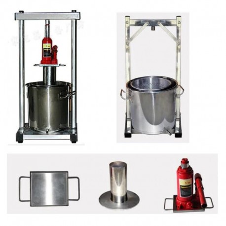 Exprimidor para Vino 22L con gata Frutas