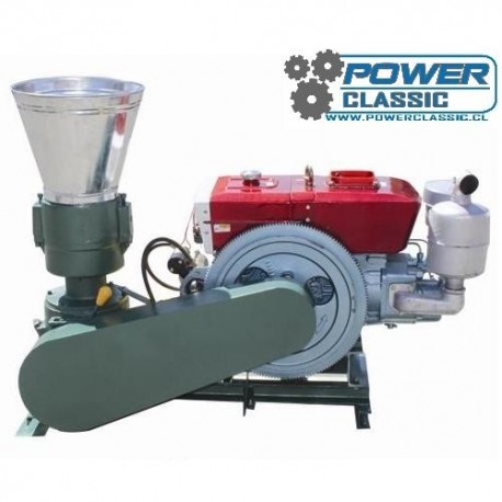 Peletizadora 230mm diesel 22hp aserrin madera 6mm $ 3.100.000
