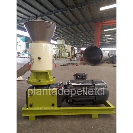 PELETIZADORA ELECTRICA DE 7.5KW 3880VAC DE 150KG/H. PARA FABRICAR PELLETS DE BIOMASA