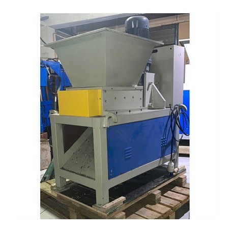 Trituradora de Lata Bio residuos 300 4KW 220V 10mm Cuchillo Cortador