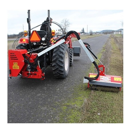 Trituradora desbrozadora de brazo para tractor 3 en 1 camino (opcional excavadora ahoyadora)