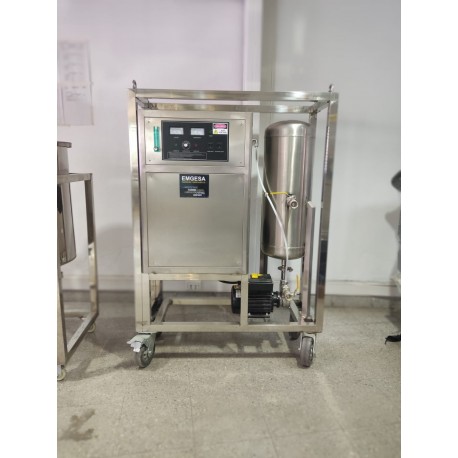 Maquina Generadora Ozono Aire Agua Aceite Regulable Industrial