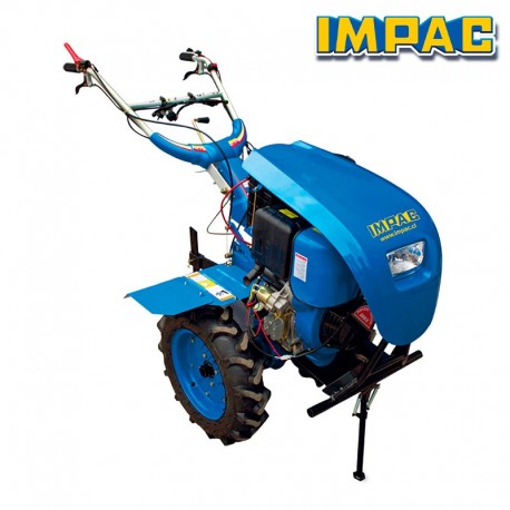 Motocultivador 12 HP - Diésel, Partida Eléctrica, con Fresa