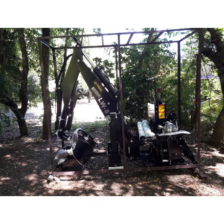 Equipo Retro Excavador para Tractor  -  Aguilón