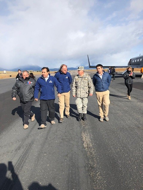 Ministro Walker y Ministro (s) Galli tras visita a Aysén: Mantenemos un optimismo moderado, porque hoy los incendios en la región están contenidos en su avance