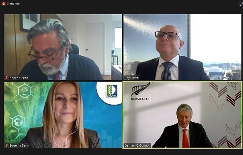 FONTAGRO y Nueva Zelanda celebraron la firma del Memorando de Entendimiento para la cooperación técnica y científica en agricultura
