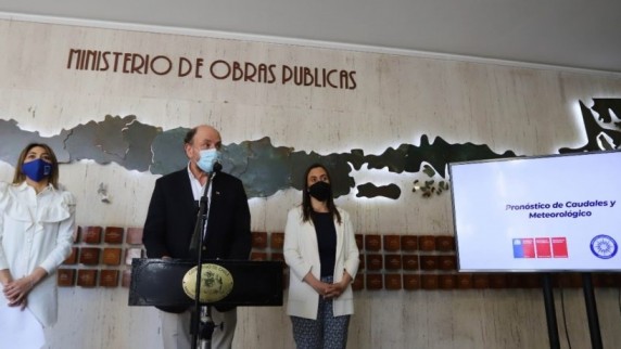 Ministro Moreno por proyecciones para temporada de riego: “Entre septiembre y marzo, los caudales de la zona centro norte y centro sur van a ser muy inferiores a un año normal”
