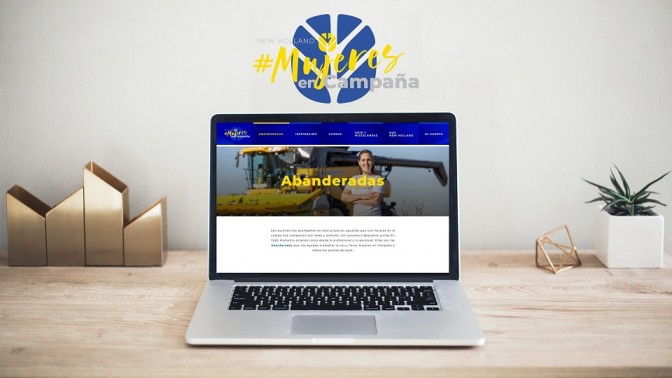 NUEVA PLATAFORMA DEL PROGRAMA MUJERES EN CAMPAÑA DE NEW HOLLAND AGRICULTURE