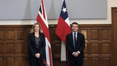 Chile y Reino Unido realizan declaración conjunta para seguir mejorando y profundizar las relaciones económicas y comerciales