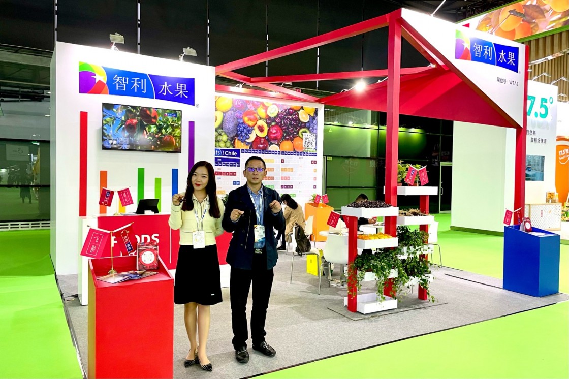 China: Frutas de Chile hacen debut en Exposición Internacional de la Fruta de Shanghai como invitadas de honor