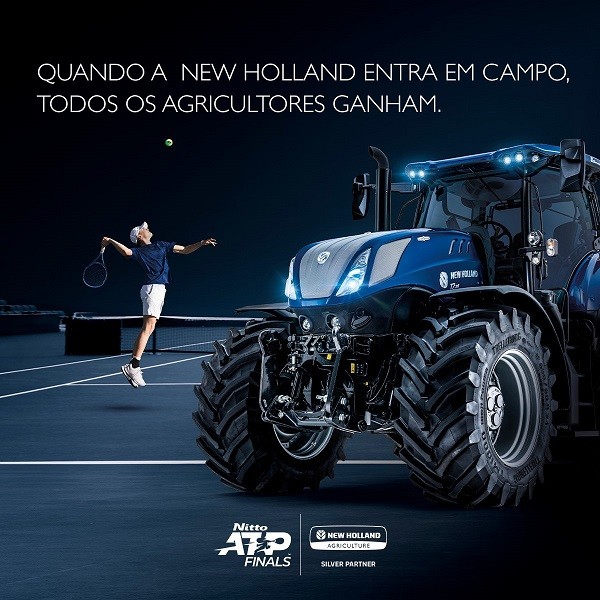 NEW HOLLAND AGRICULTURE ANUNCIA APOYO PARA EL TORNEO DE TENIS NITTO ATP FINALS