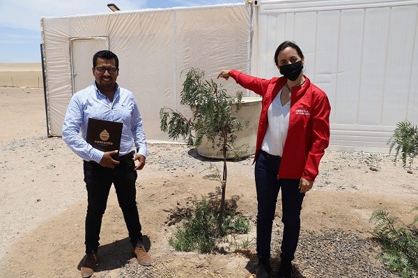 Ministra Undurraga y proyecto Pampa Concordia: “es un ejemplo de cómo producir alimentos en el desierto”