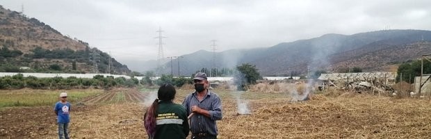 CONAF prohíbe quemas agrícolas o forestales en seis regiones del país