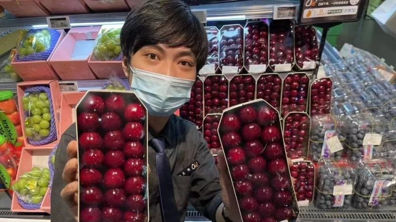 Primeras cerezas chilenas de la temporada aterrizan en China