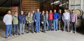 ProChile Ñuble da a conocer el valle del Itata a expertos de vinos de Los Países Bajos